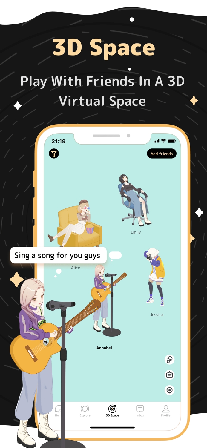 GRAVITY-友達探し·匿名通話·趣味で繋がるSNS