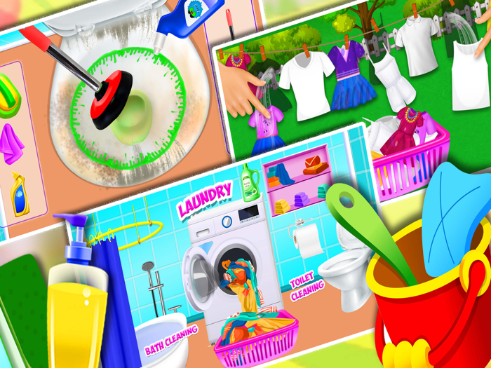 Sweet Baby Girl House Clean