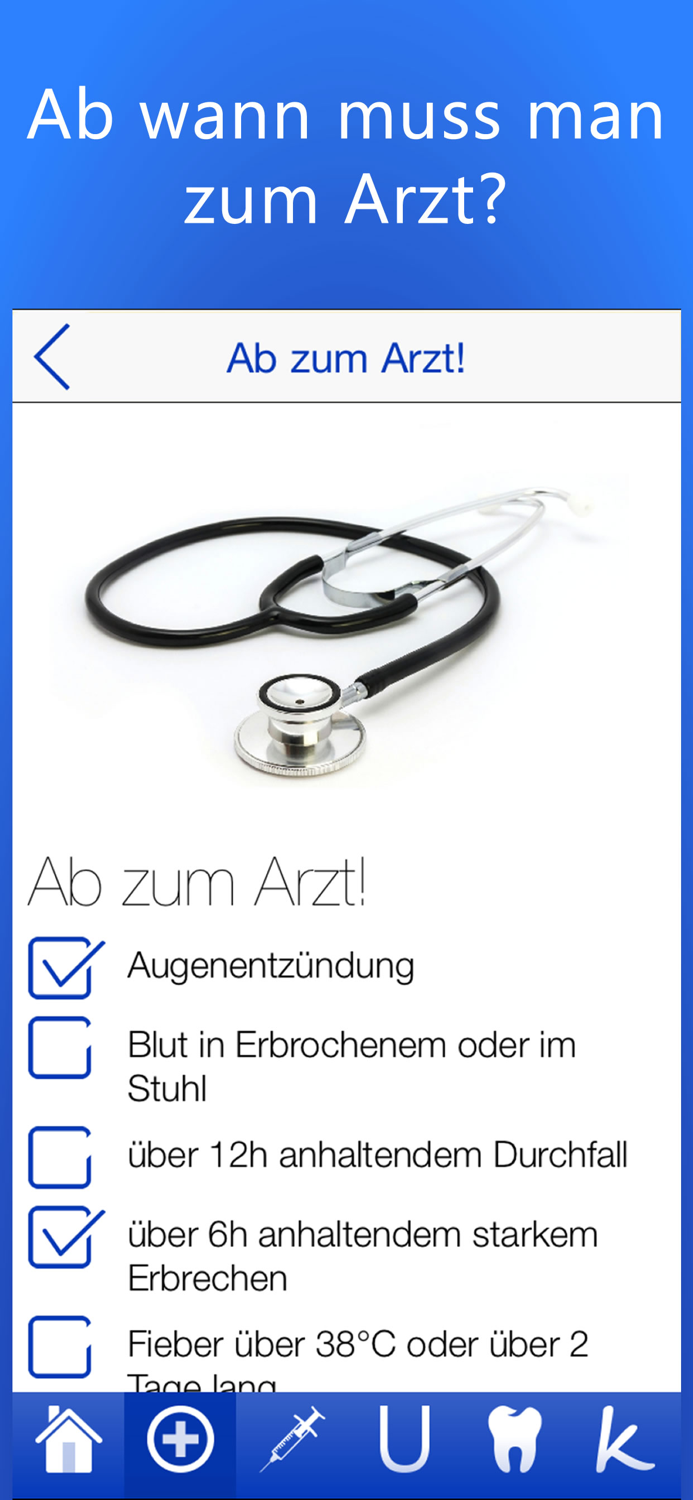 Babygesundheit Checklisten