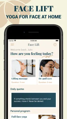 Game screenshot Face Lift - Face Yoga Workout mod apk