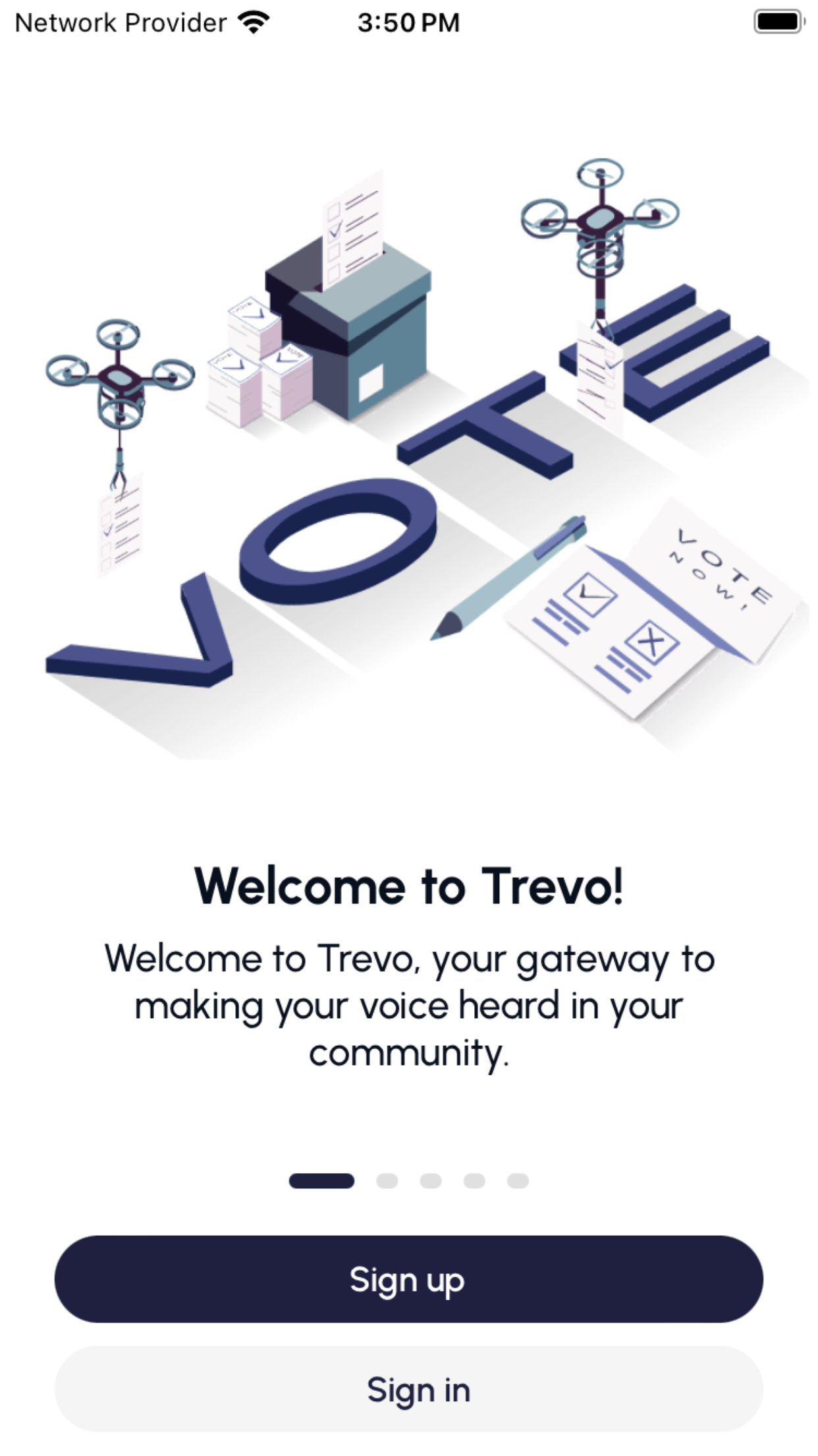 Trevo - Decentralized E-Voting