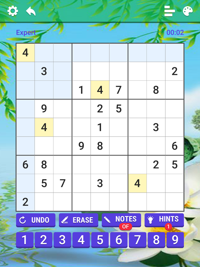 Classic Sudoku - Brain Puzzle