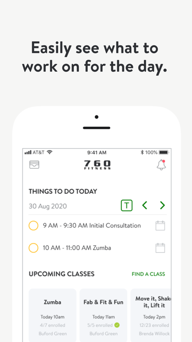 760 Fitness Virtual Screenshot