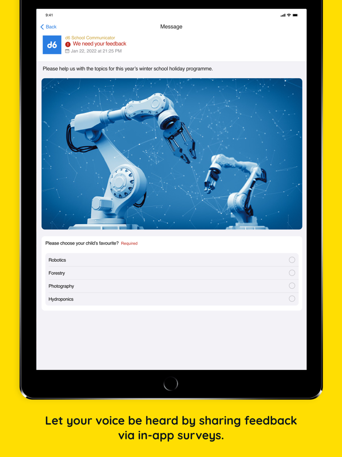 d6 School Communicator