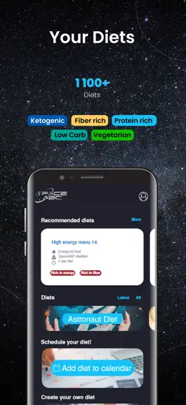 Game screenshot SpaceABC, Your space-dietitian hack