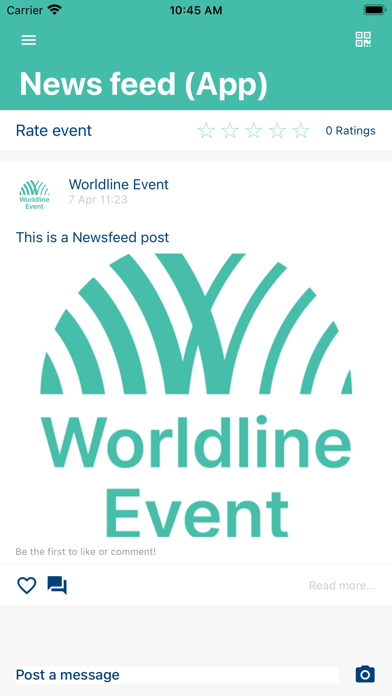 Worldline Events Screenshot