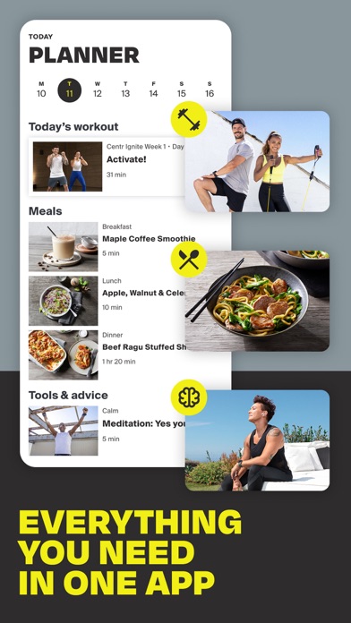 Centr: Workouts and Meal Plansのおすすめ画像2