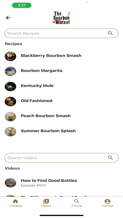 The Bourbon Market Screenshot