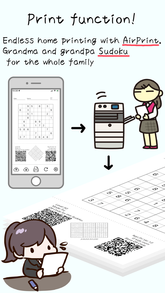 #1. Print Sudoku Puzzle (iOS) โดย: Kosei Suzuki