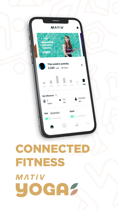 Mativ Yoga(At-home yoga) Screenshot