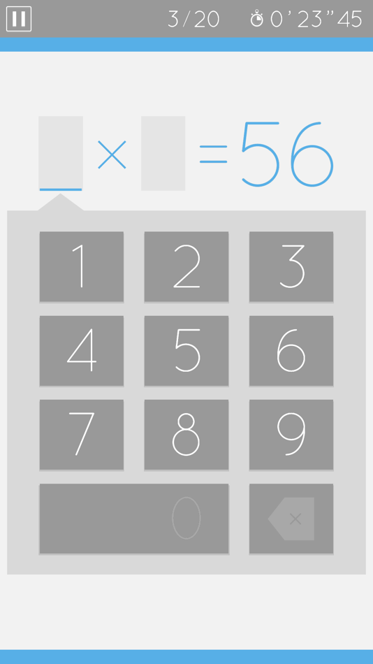 #4. Enjoy Learning Times Tables (iOS) 由: Plus Inc. (Japan)