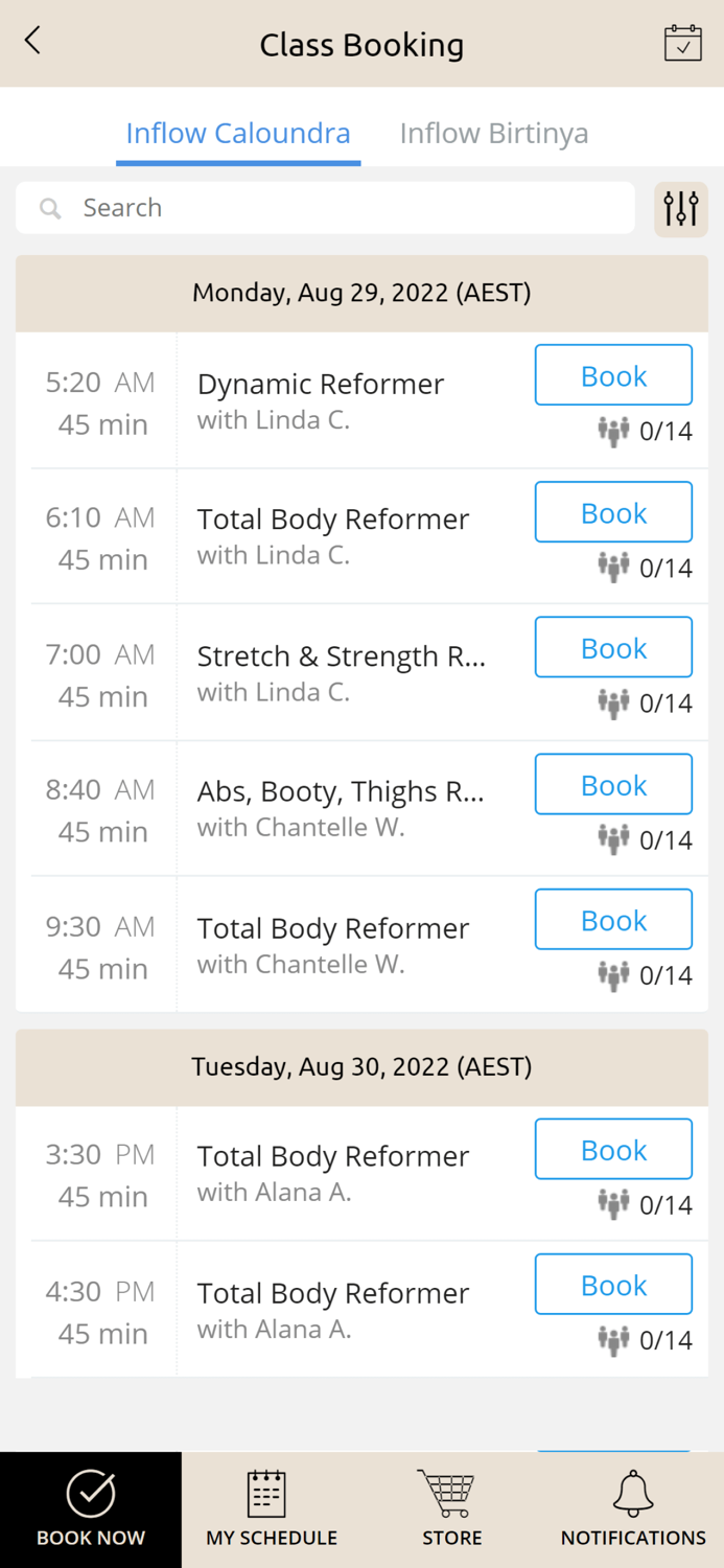 Inflow Pilates Studios