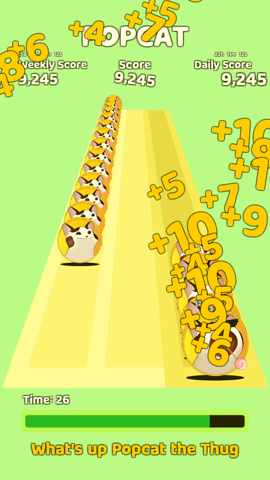#1. PopCat Coin (iOS) 由: Kai Yan Lee