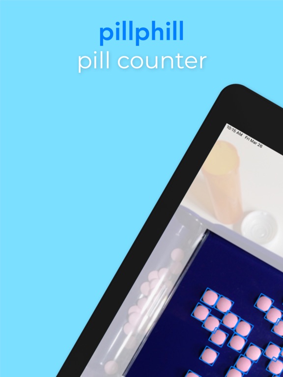 pillphill - pill counter iPad screenshot 1 - Medical app