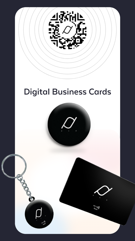 #1. pod – Digital Business Card (iOS) 由: Wolf Management Marketing via Social Media