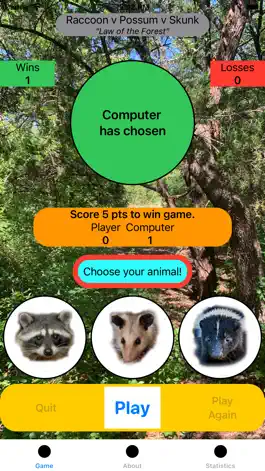 Game screenshot Raccoon-Possum-Skunk apk