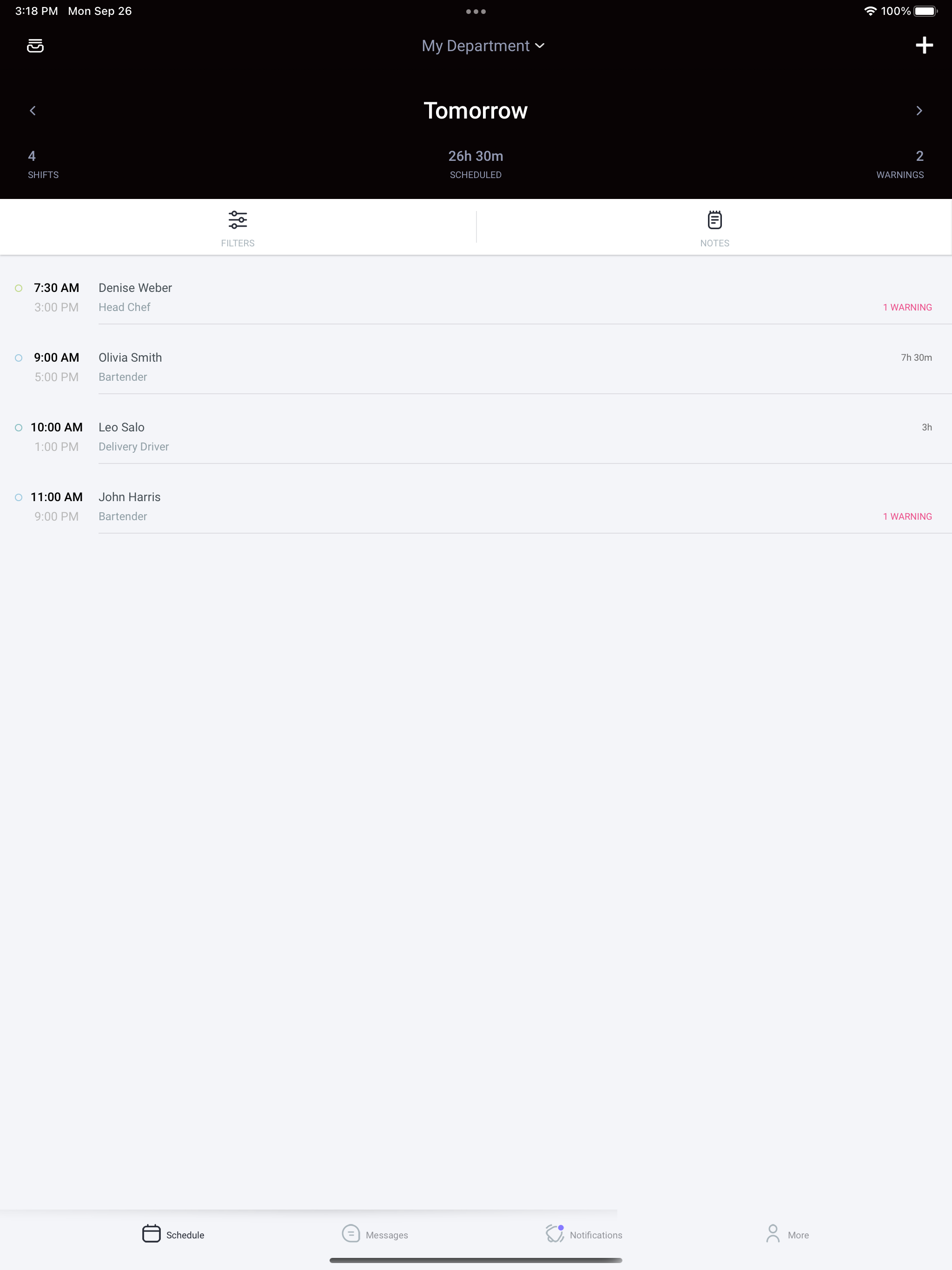 Shift4 Workforce Management screenshot 5