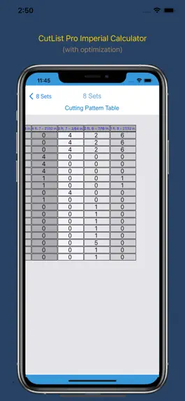 Game screenshot CutList Pro Imperial Cal. hack
