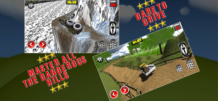 Hill Trucker Parking Simulator