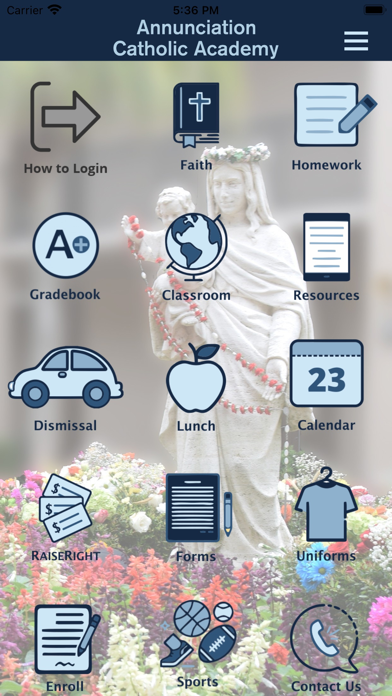 Annunciation Catholic Academy Screenshot
