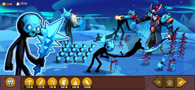 Stickman Guerra: Jogos de Espa na App Store