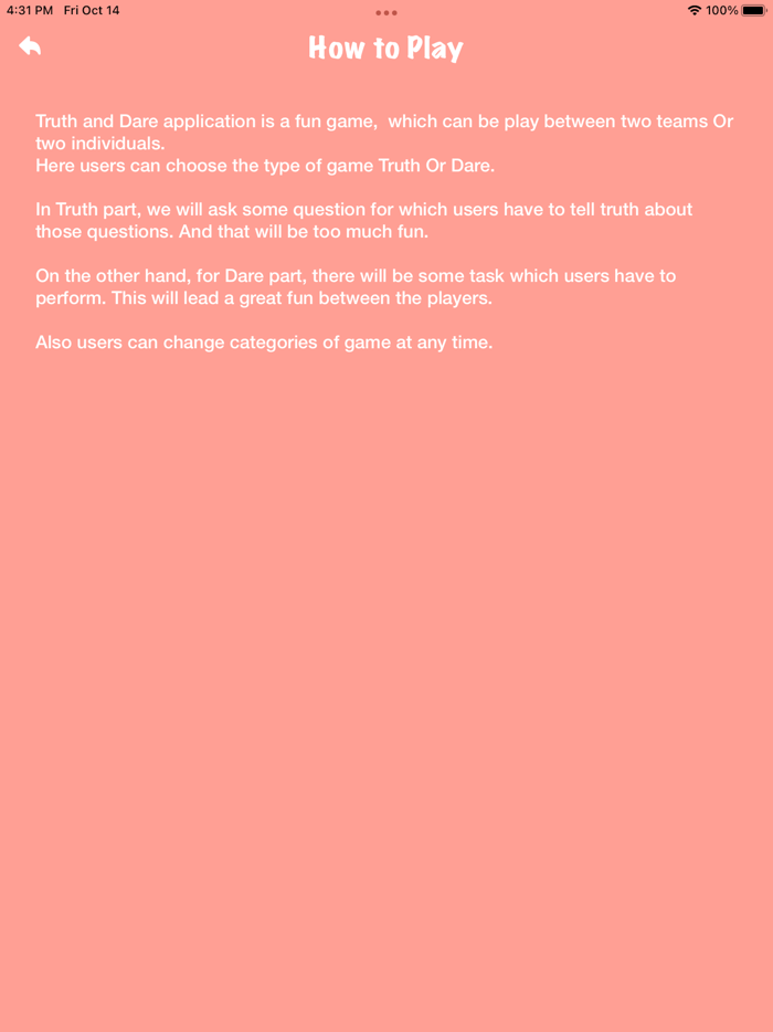 TruthDare By PolyGames