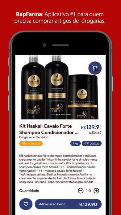 RapFarma Delivery de Drogarias Screenshot