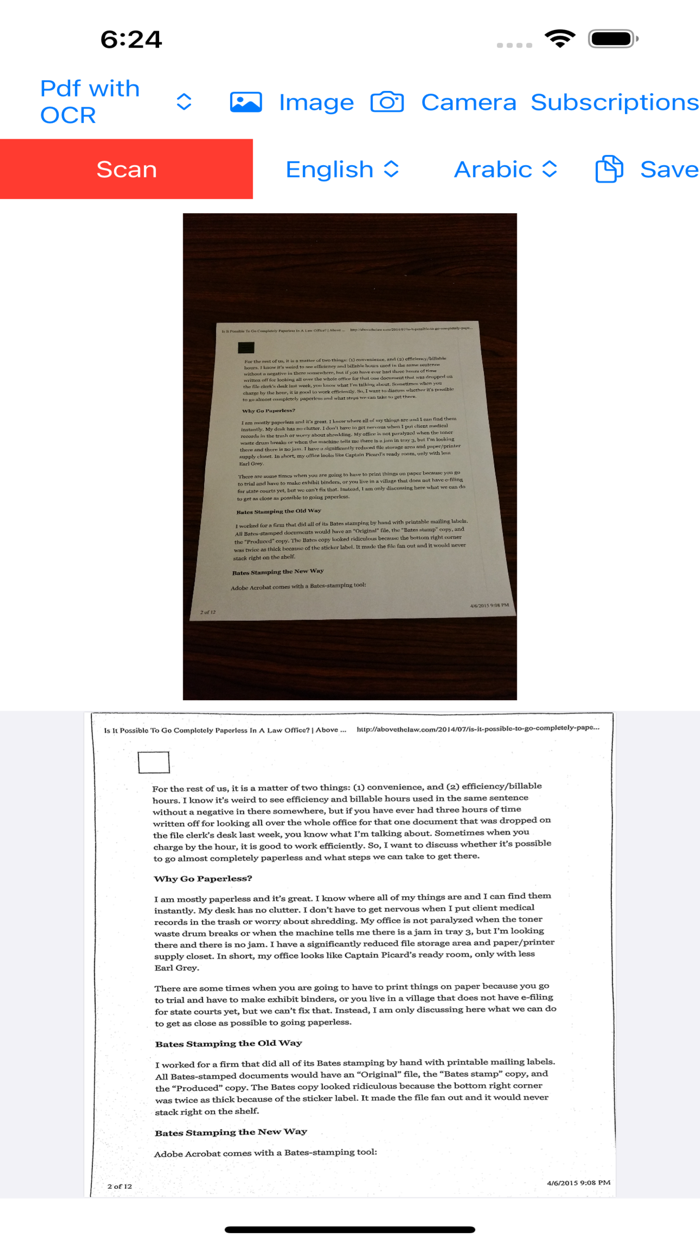 Photo Scanner  Translator