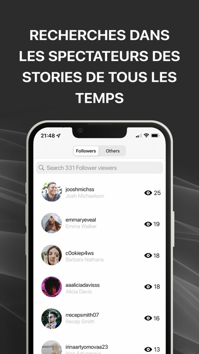 Screenshot #3 pour Archive+ Story Viewer Reports