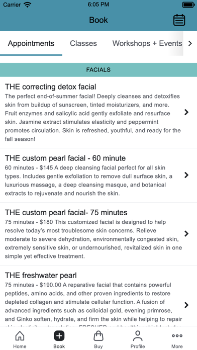 THE pearl spa Screenshot