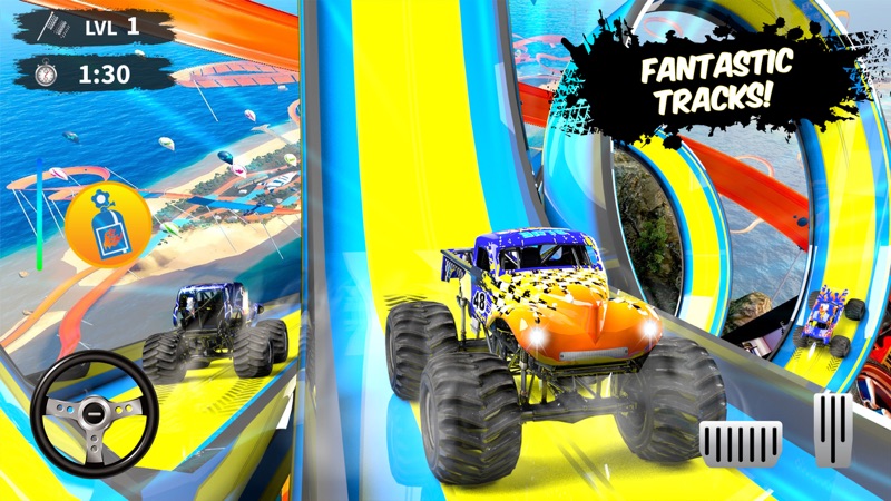 Race off 4x4 Monster Truck Jam screenshot 2