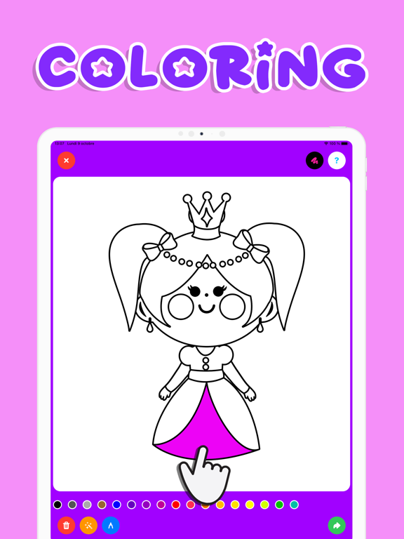 Screenshot #6 pour Coloriage enfant 3-5 Candice