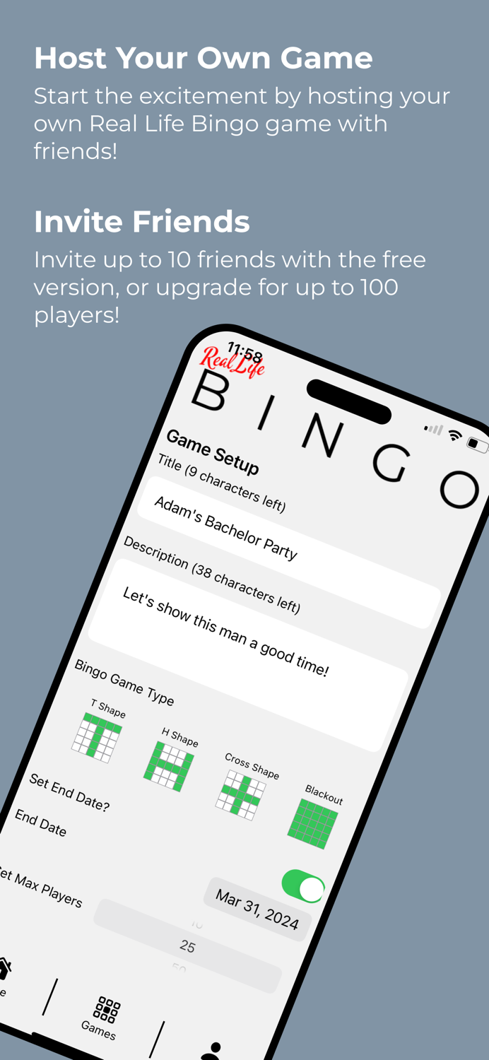 Bingo IRL - Real Life Bingo