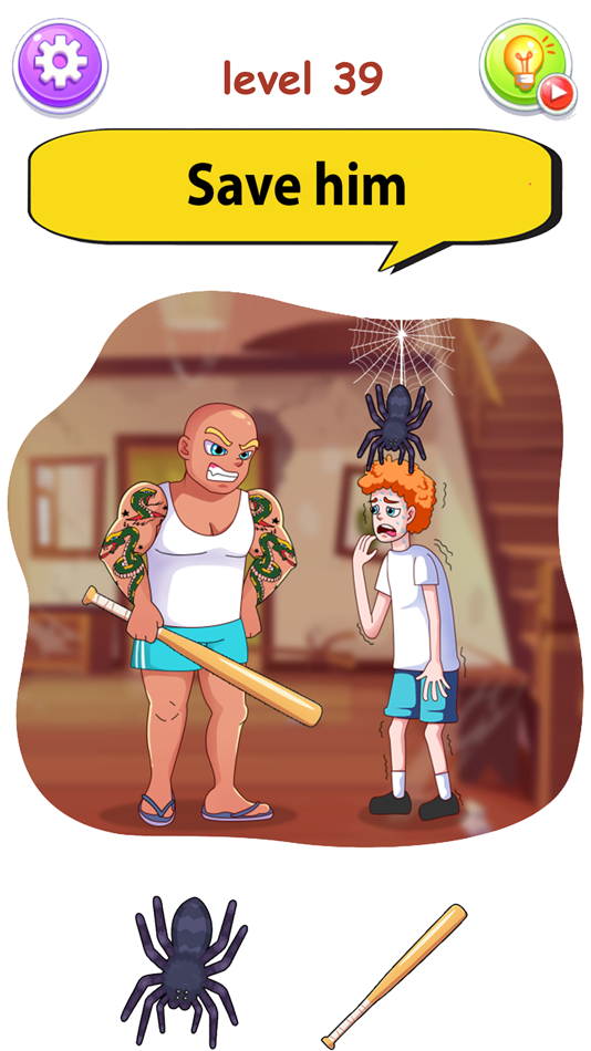 #8. Brain Test 2: Displace Story (iOS) By: Gioi Pham
