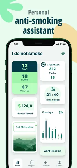 Game screenshot Quit smoking. Stop vaping app apk