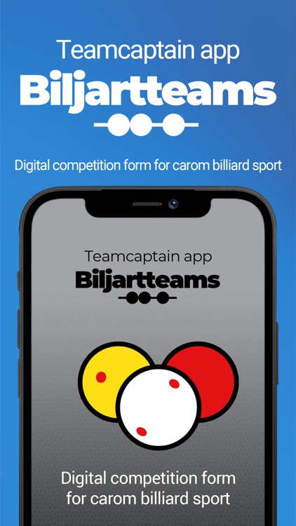 Billiardteams Team Captain