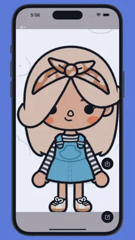 Game screenshot Cute Toca wallpapers apk