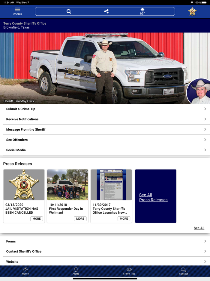 Terry County Texas Sheriff