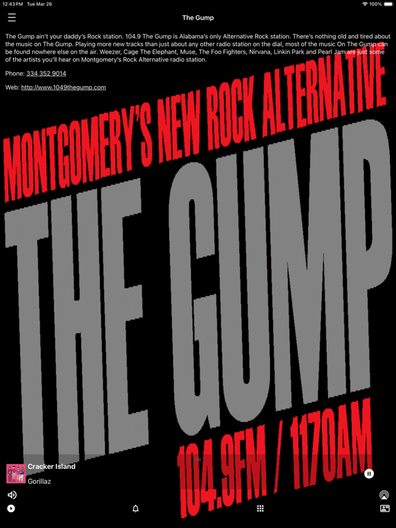 Screenshot #6 pour 104.9 The Gump