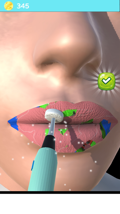 Lip Art Lipstick Makeup Game Screenshot