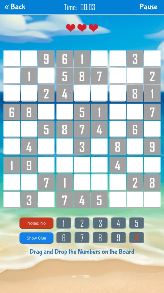 #2. Drag and Drop Sudoku (iOS) 由: Edise Soluciones SL
