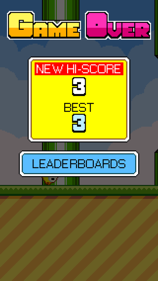 #3. Tappy Bird. (iOS) 由: Andrew Baxter