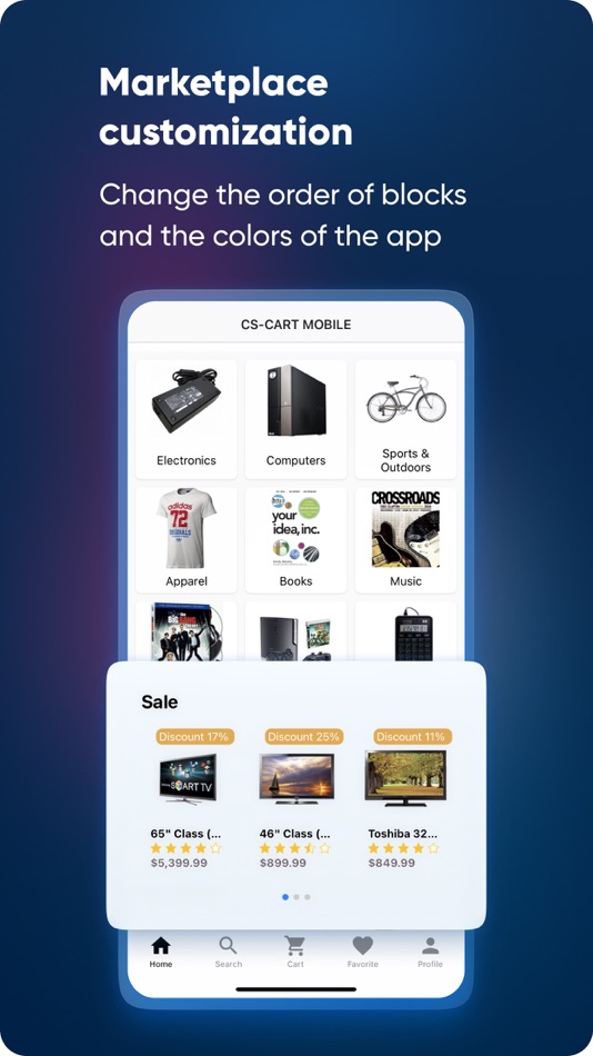 #6. Multi-Vendor App by CS-Cart (iOS) 由: Simbirsk Technologies