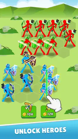 Game screenshot Epic super stickman merge apk