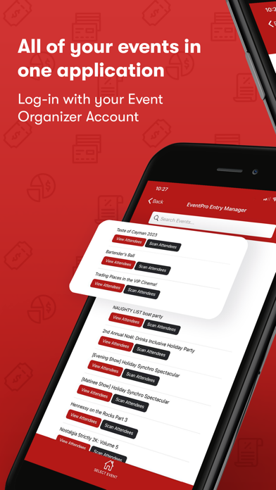 EventPro Entry Manager Screenshot