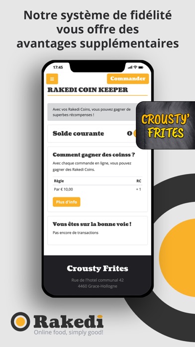 Crousty Frites Screenshot