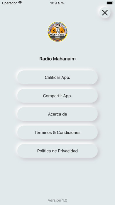 Radio Mahanaim Screenshot