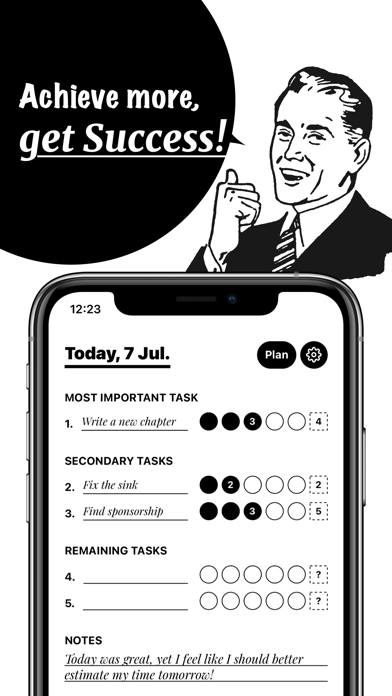 Success Weekly Planner Screenshot