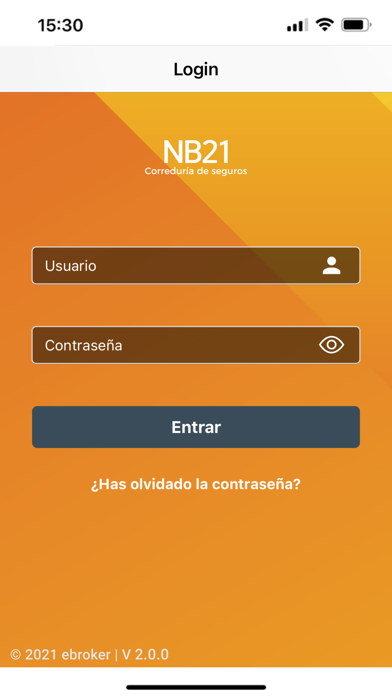 NB21 Correduría de Seguros Screenshot