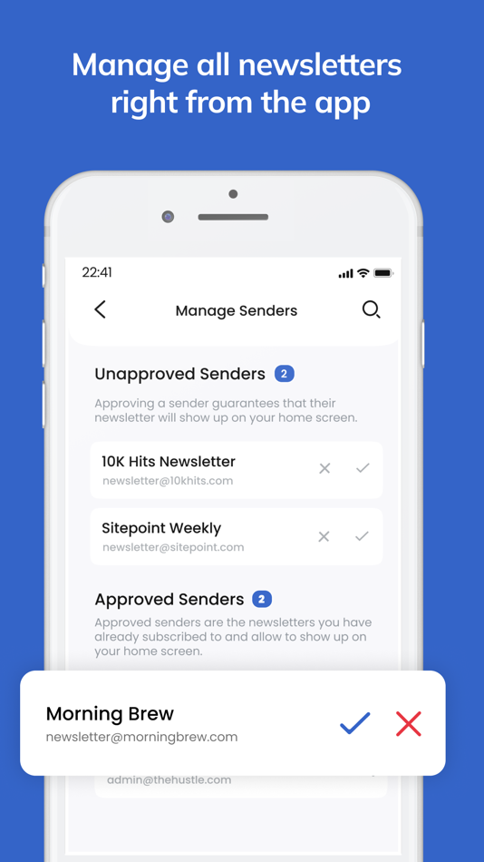 #5. Add Letter - Newsletter Reader (iOS) 由: Devashish Puri